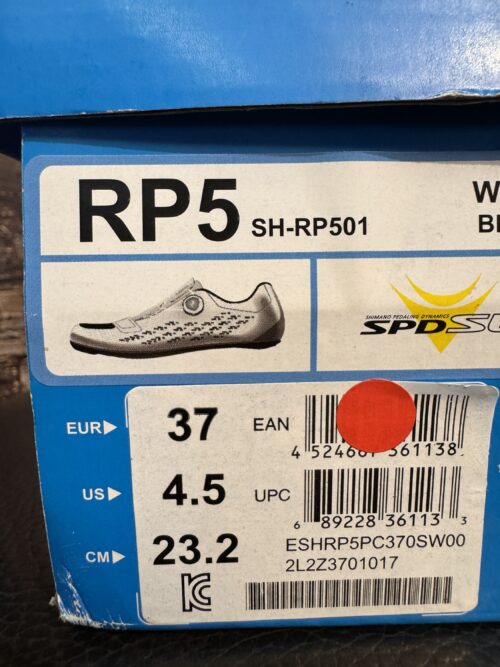 Shimano RP5 landsväg skor. Dam. Stl 37